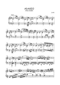 Adagio - Franz Schubert